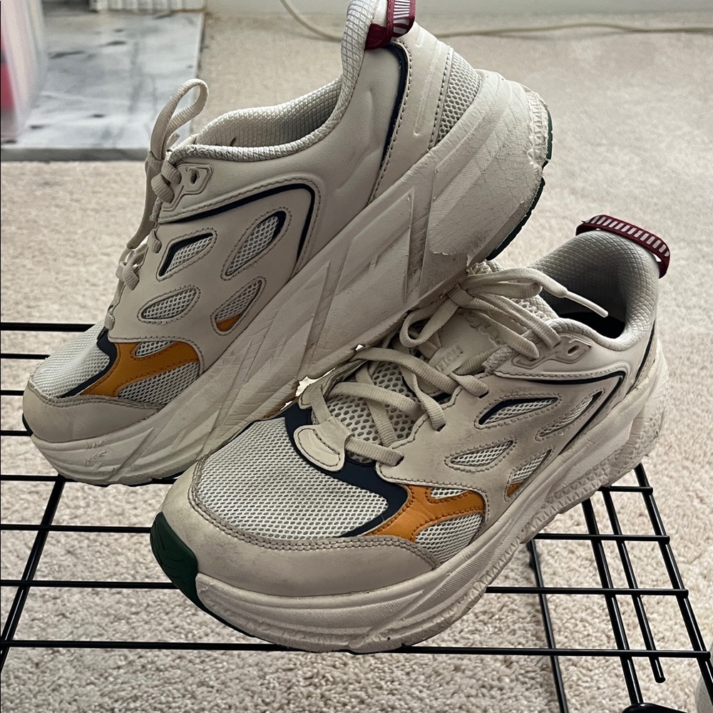 HOKA Clifton L 'Oatmilk Alabaster' Women's Size 9
